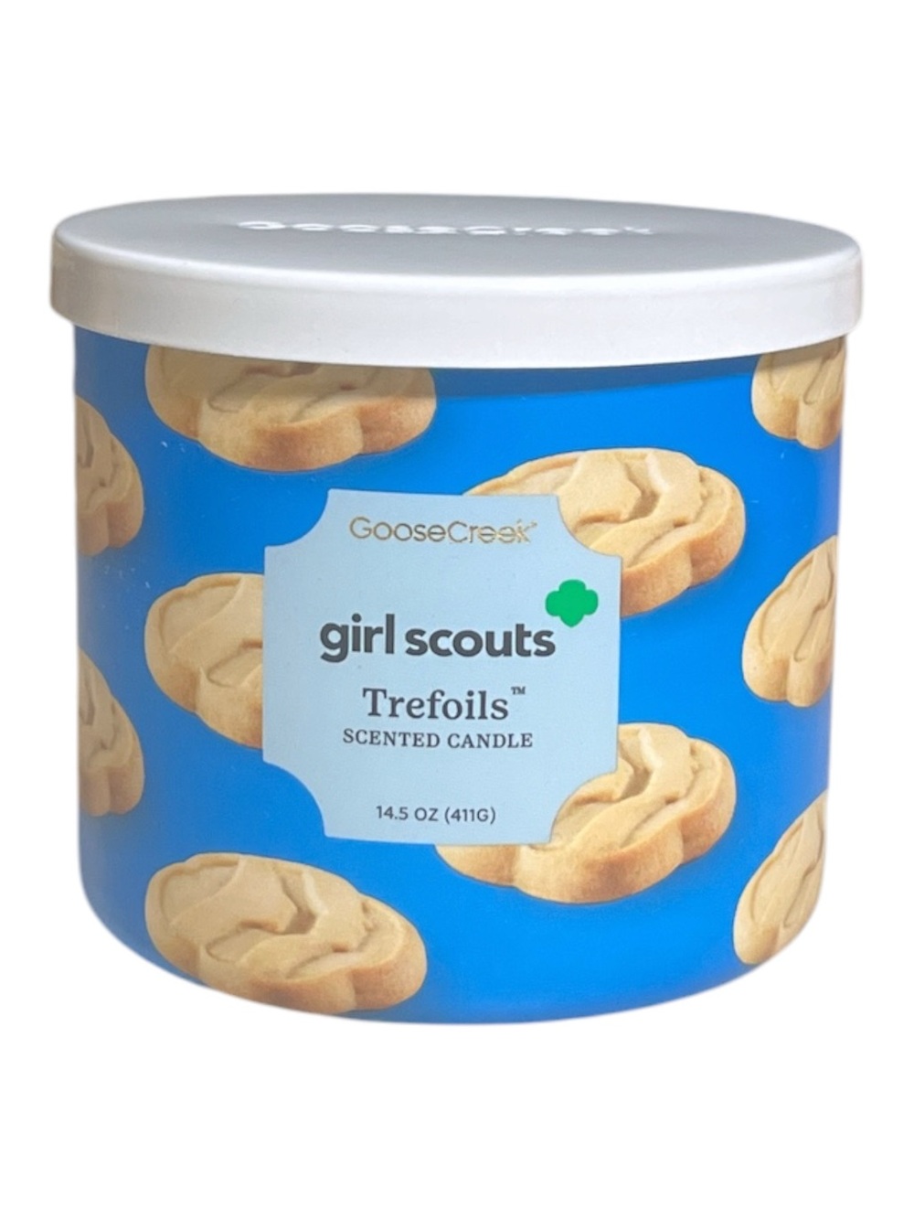 Girl Scouts Trefoils 14.5 oz 3-wick Soy Candle